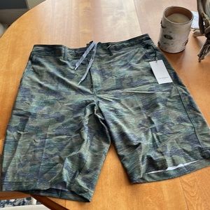 Mens waist 34 swim hybrid shorts! Brand new!
